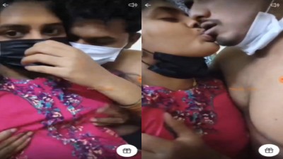 Young Couple Kissing Massaging Mms Viral Online