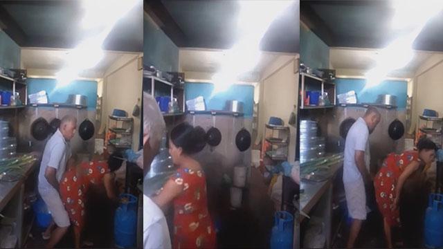 Young Old Man Fucking On Kitchen Video